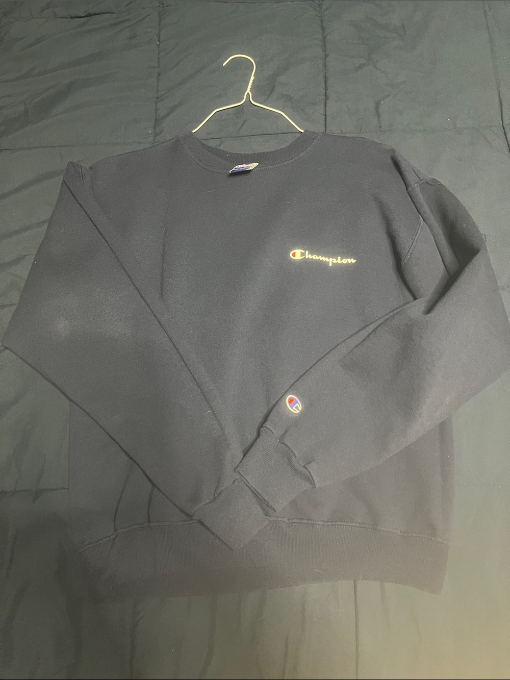 Champion Navy Crewneck Sweatshirt
